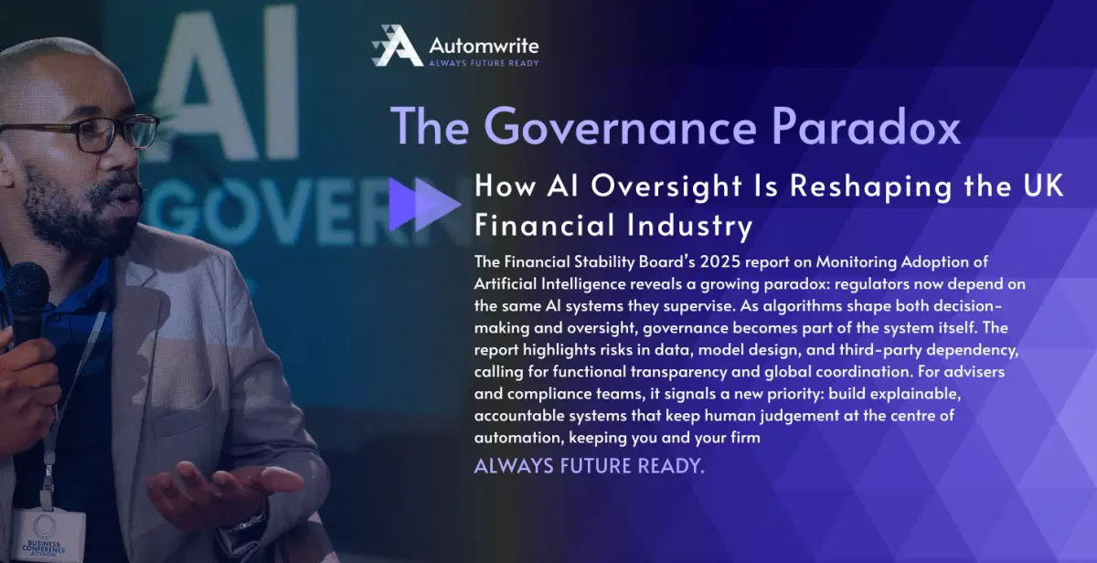 Financial AI and the Governance Paradox