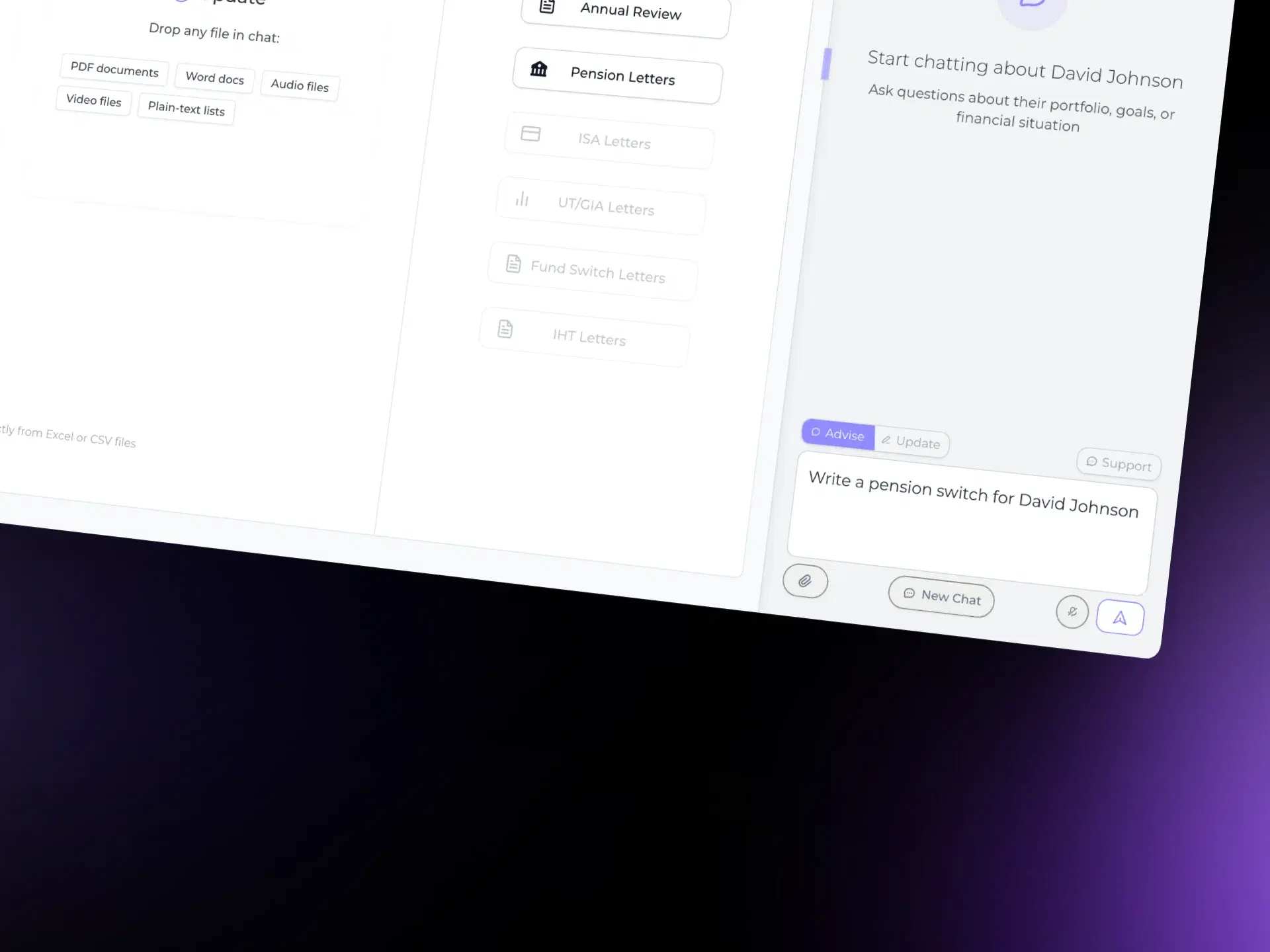 Ask in plain English